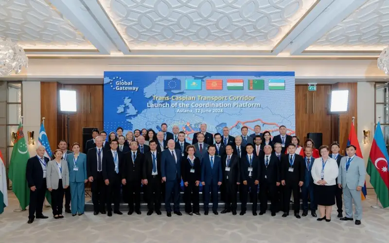Astana hosts launch of Trans-Caspian Transport Corridor Coordination Platform