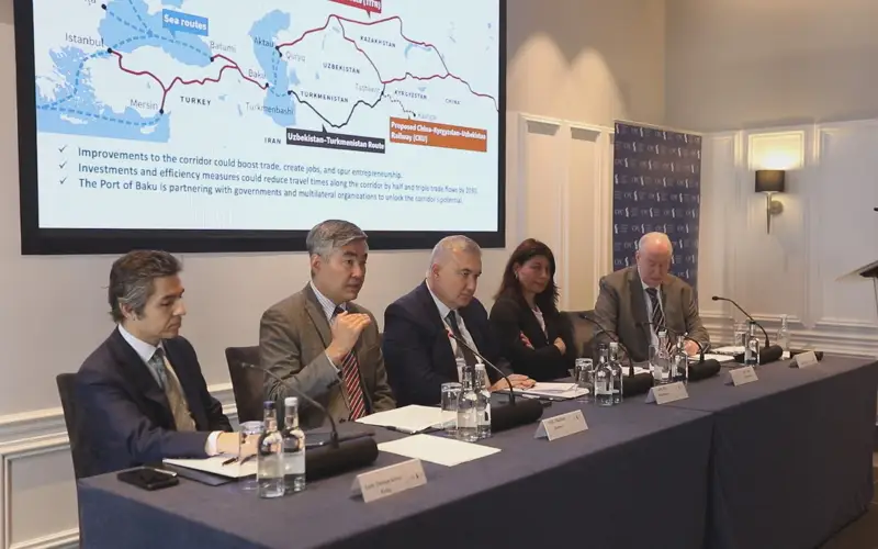 Caspian middle corridor conference held in London