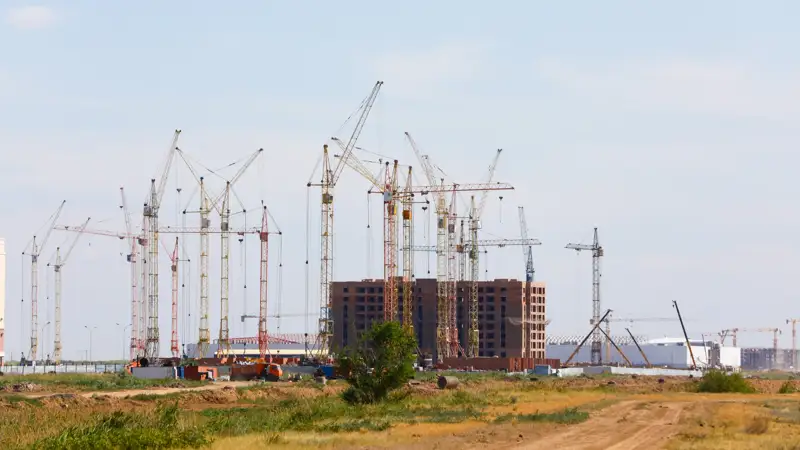 Строительство Дома Строительный кран Үй құрылысы Құрылыс краны