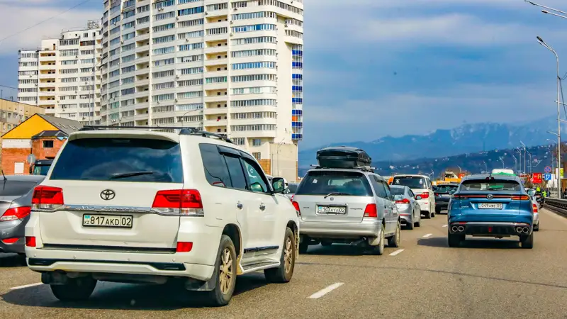 Алматы улицы дорога автомобили көшелер жол көліктер