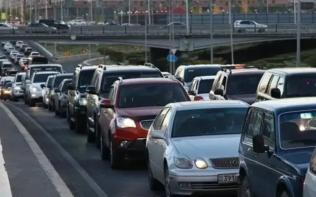 Пробки в Астане
