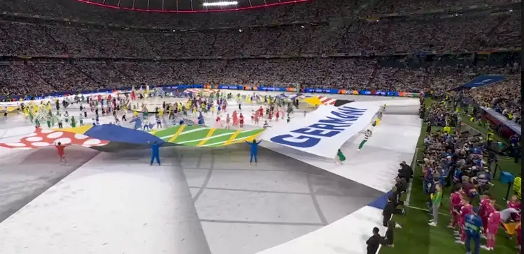 Fýtboldan 2024 jylǵy Eýropa chempıonaty saltanatty túrde ashyldy 
