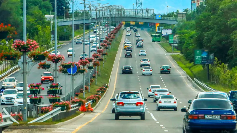 Алматы дорога улицы жол көшелер