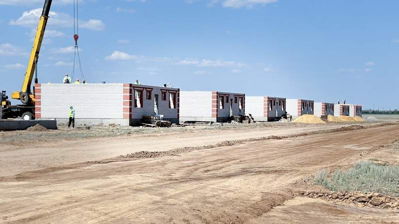 жилье для пострадавших от паводка в Актюбинской области жилье для пострадавших от паводка в Актюбинской области