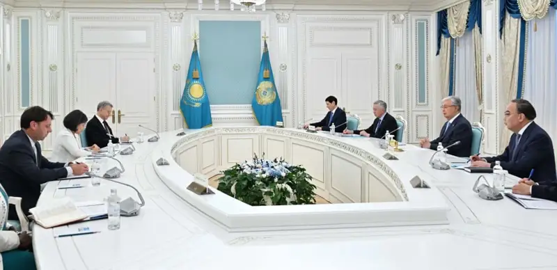 Касым-Жомарт Токаев принял торгового представителя США Кэтрин Тай
