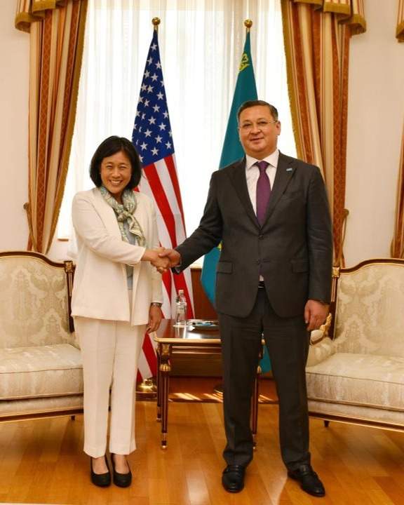 哈外交部长会见美国贸易代表：推动经贸合作再上新台阶