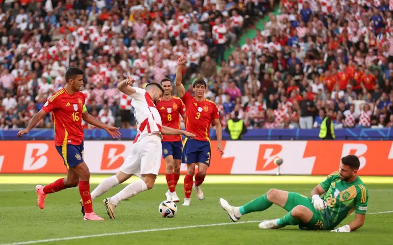 Euro-2024: Испания құрамасы Хорватияны ойсырата жеңді