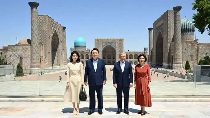 Юн Сок Ёль Самарқандда