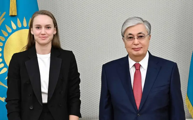 Токаев и Рыбакина