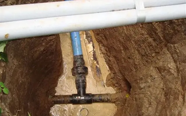 прокладка водопровода