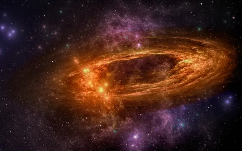 Космос, галактика, звезды