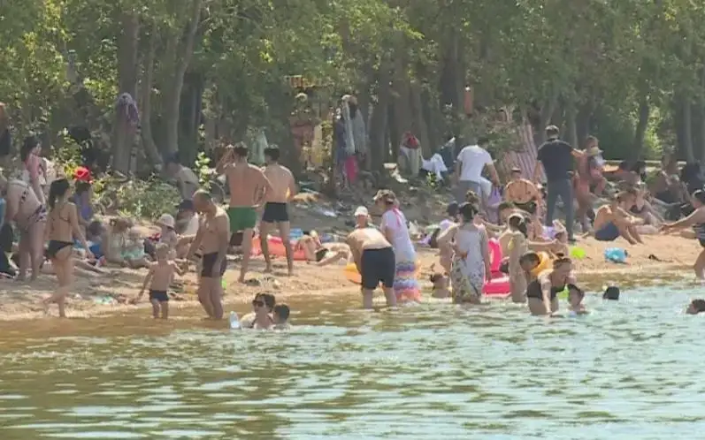 Бурабай, пляжи