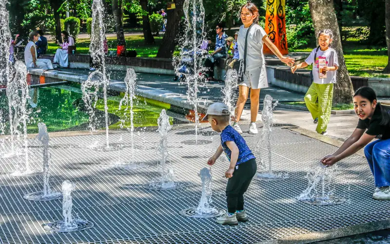 день защиты детей, дети, парк, праздник, халықаралық балаларды қорғау күні, саябақ, мейрам