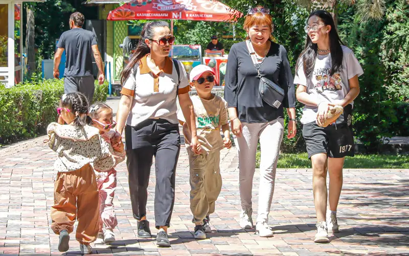 день защиты детей, дети, парк, праздник, халықаралық балаларды қорғау күні, саябақ, мейрам