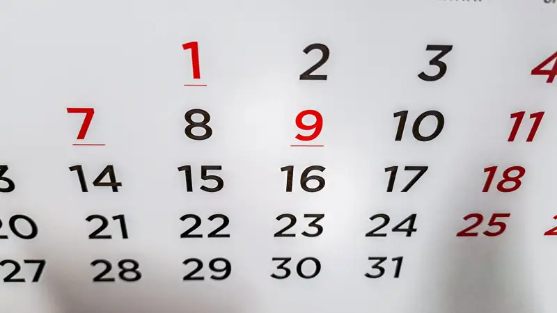 календарь күнтізбе