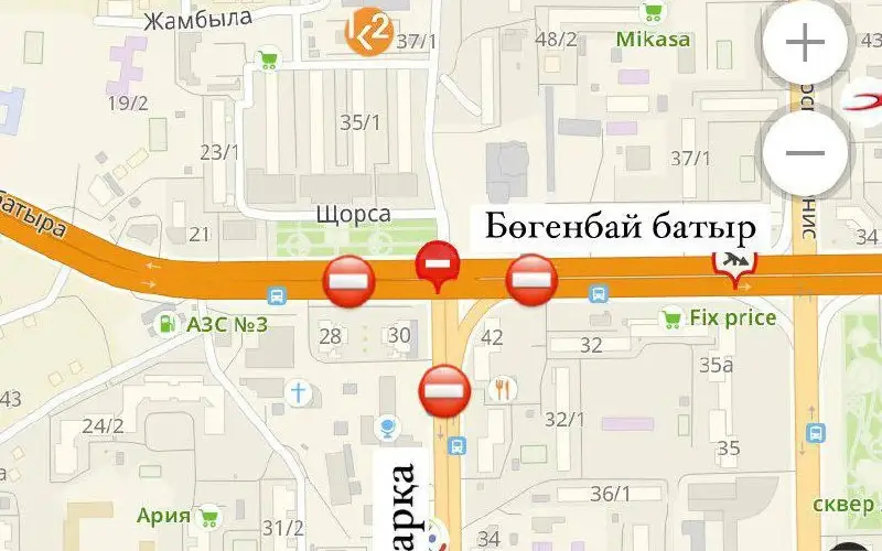 Пересечение проспектов Богенбай батыра и Сарыарка перекроют на ремонт в Астане