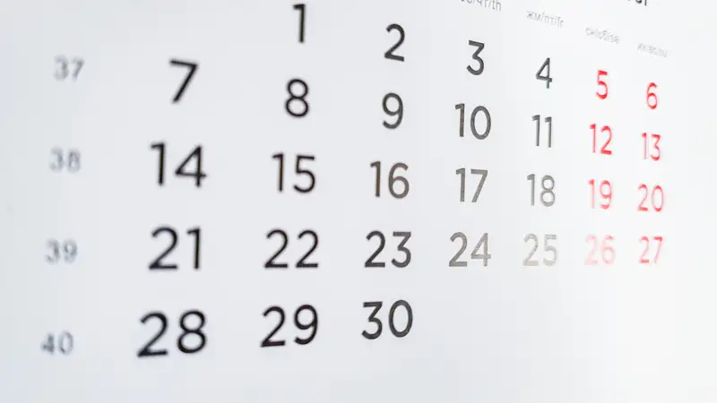 календарь күнтізбе