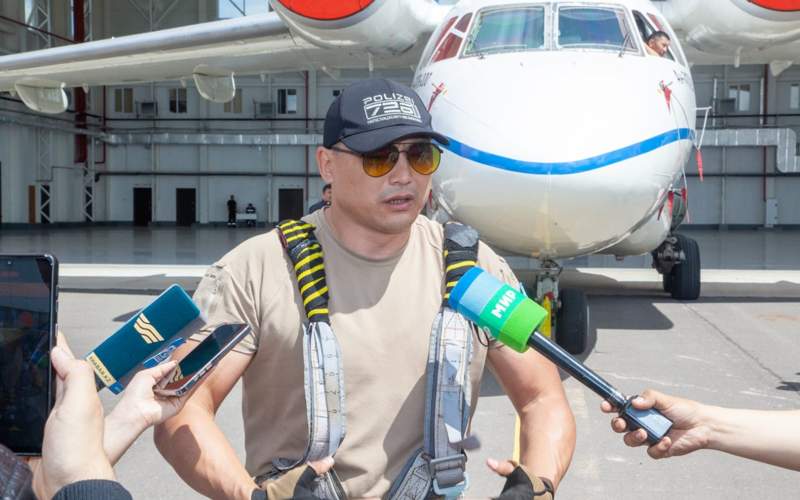 Авиабазу Национальной гвардии МВД РК показали журналистам Авиабазу Национальной гвардии МВД РК показали журналистам