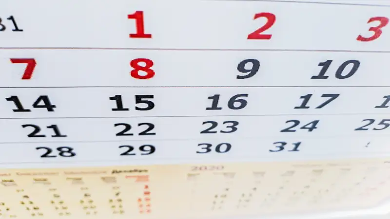 календарь күнтізбе