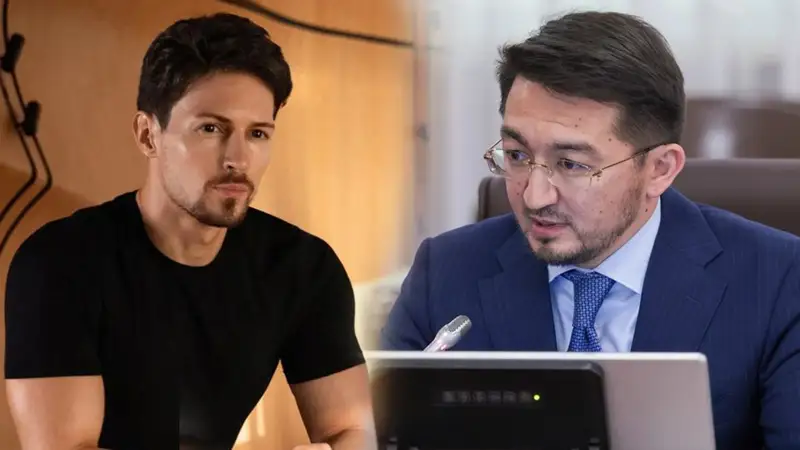 дуров мәдиев, pavel durov,  zhaslan madiev