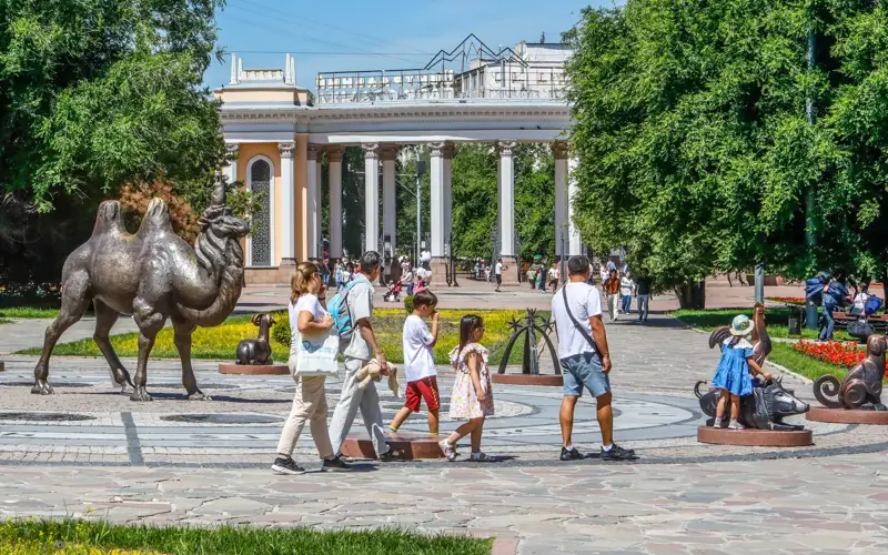 день защиты детей, дети, парк, праздник, халықаралық балаларды қорғау күні, саябақ, мейрам
