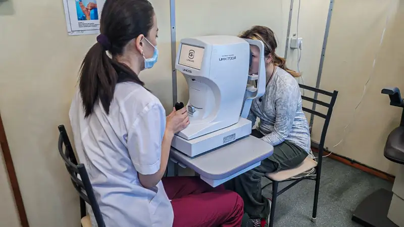 Саламатты Қазақстан/Көздің көруін тексеру