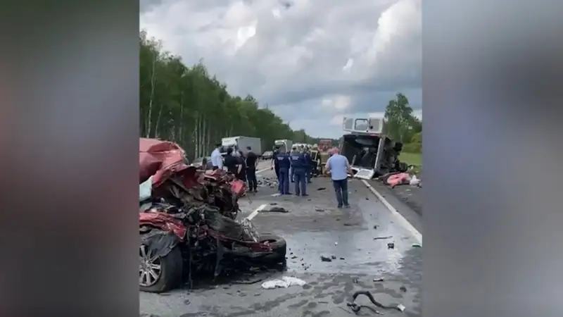 Eight killed, 13 injured in car crash in Russia’s Ryazan Region