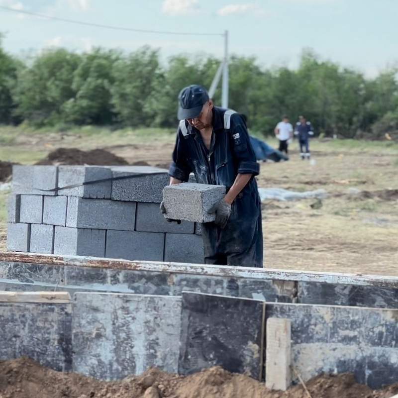 В ЗКО ведется строительство 450 домов для дачников, пострадавших от паводка В ЗКО ведется строительство 450 домов для дачников, пострадавших от паводка