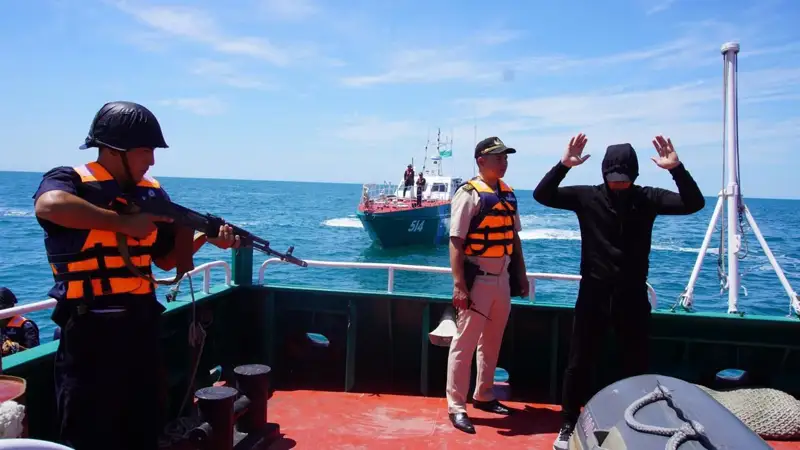 шетелдік ұсталды