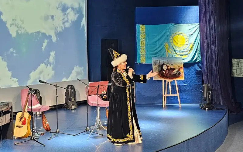 Казахские национальные песни прозвучали на концерте Москве