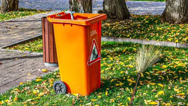 Мусор мусорный бак Қоқыс 