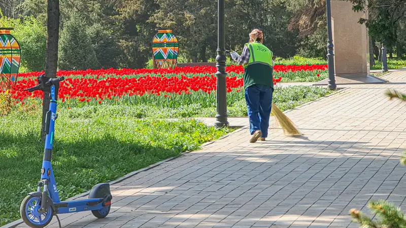 уборка улиц  