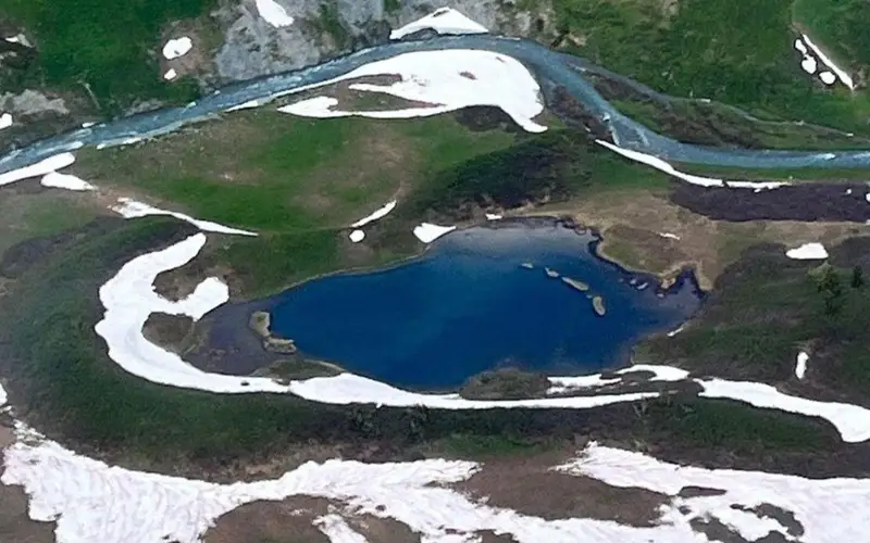 Моренные озера в горах ВКО