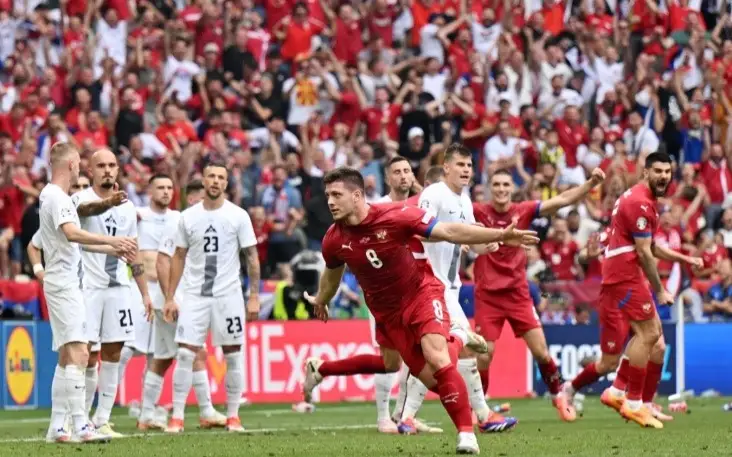 EURO 2024: Clovenııa men Serbııa úshinshi márte teń tústi