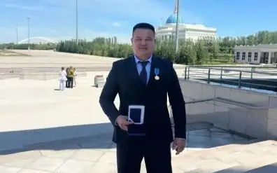  мастер спорта Республики Казахстан по рукопашному бою Асыланбек Акылбеков 