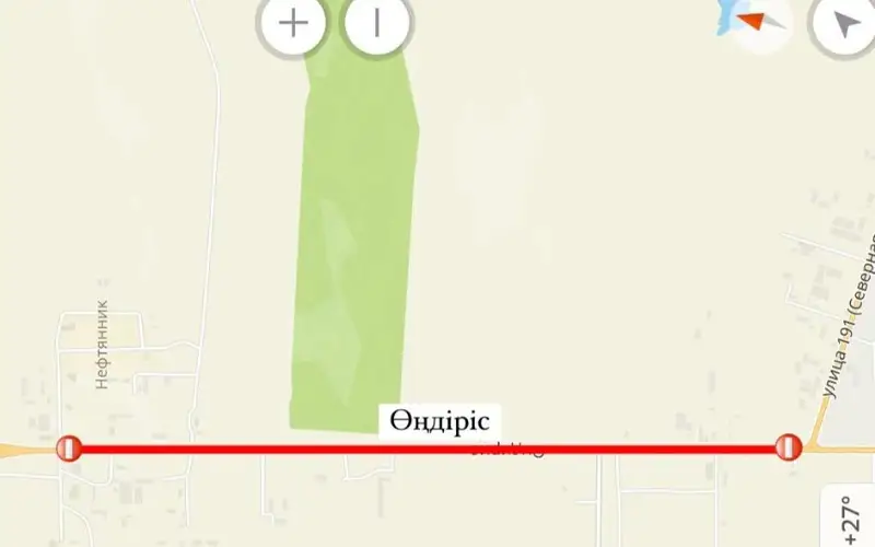 Участок шоссе Ондирис закроют на день в Астане