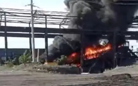 На угольном разрезе «Восточный» в Экибастузе произошел пожар