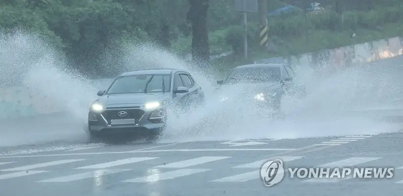 Heavy rain hits southern S. Korea; government activates counter-disaster team
