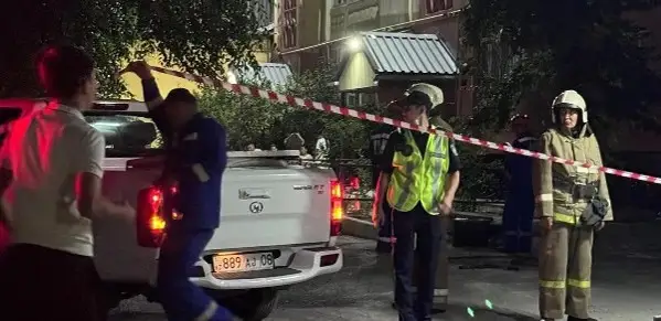 подземный взрыв в Таразе