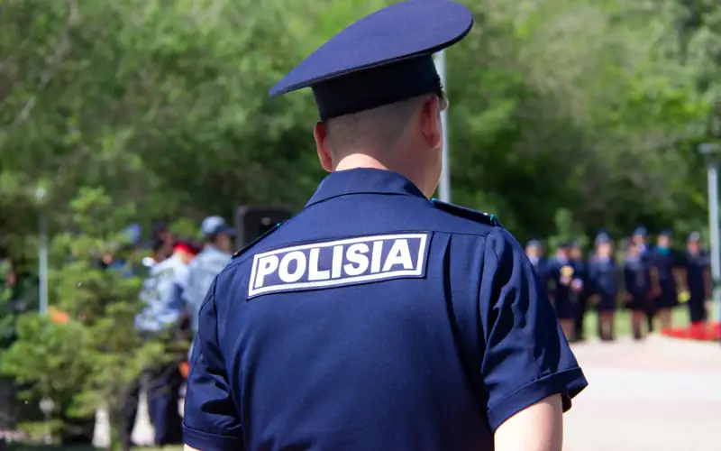 павлодарский полицейский Жанибек Шакиров