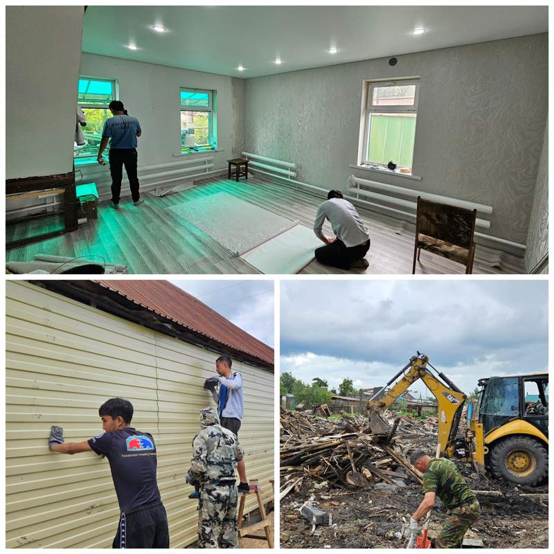 700 домов ремонтируют после паводка в СКО