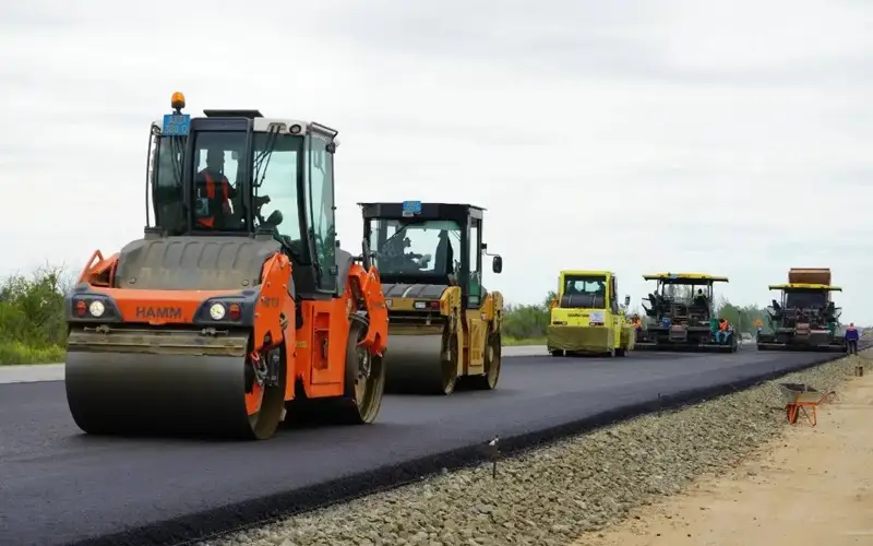 Астана-Алматы күре жолының құрылысы аяқталуға жақын 