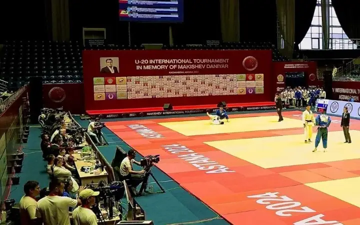 Названы победители международного турнира по дзюдо среди молодежи в Астане
