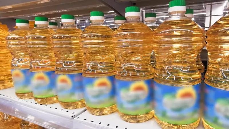 Подсолнечное масло Күнбағыс майы