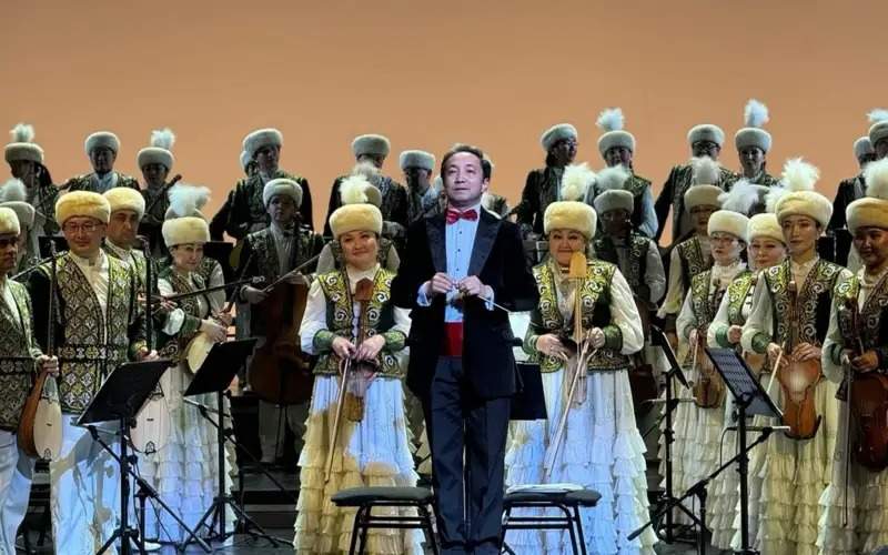 Kurmangazy National Academic Orchestra of Folk Instruments celebrates its 90th anniversary