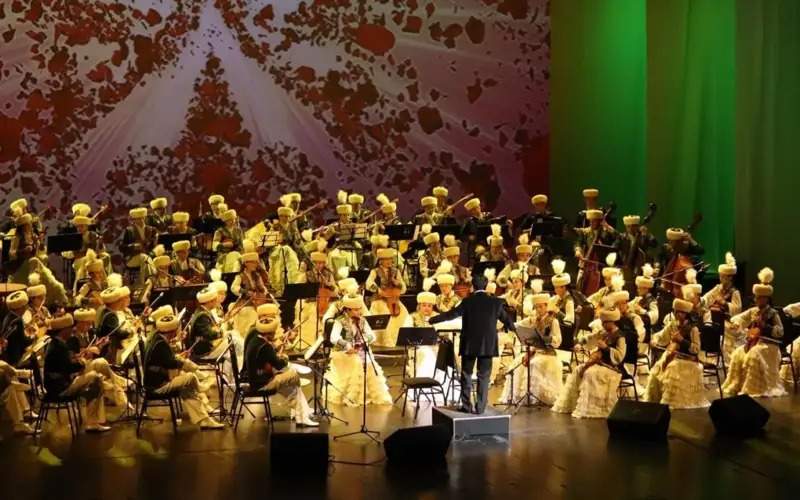 Kurmangazy National Academic Orchestra of Folk Instruments celebrates its 90th anniversary