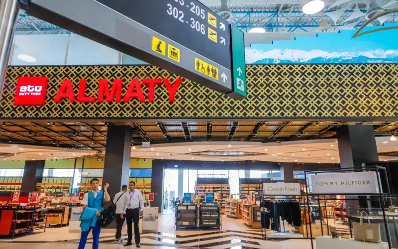 международный аэропорт Алматы