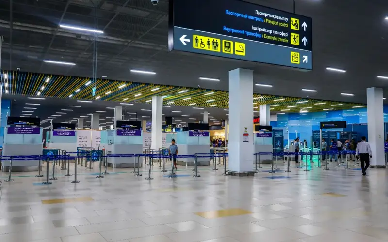 международный аэропорт Алматы