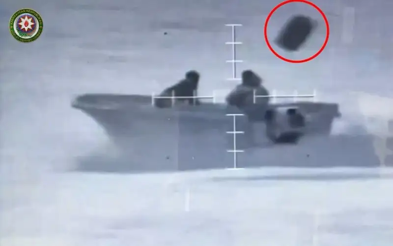 Азербайджанские силовики нейтрализовали группу контрабандистов на Каспии