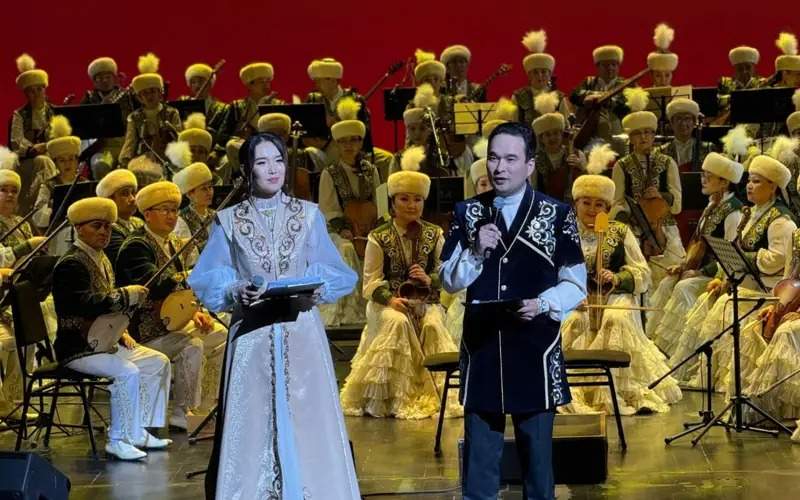Kurmangazy National Academic Orchestra of Folk Instruments celebrates its 90th anniversary